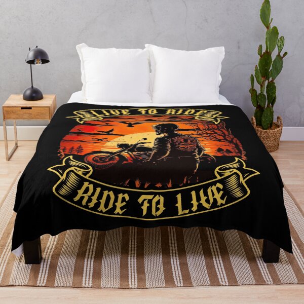 Item preview, Live To Ride, Ride To Live Biker designed and sold by druckfun.