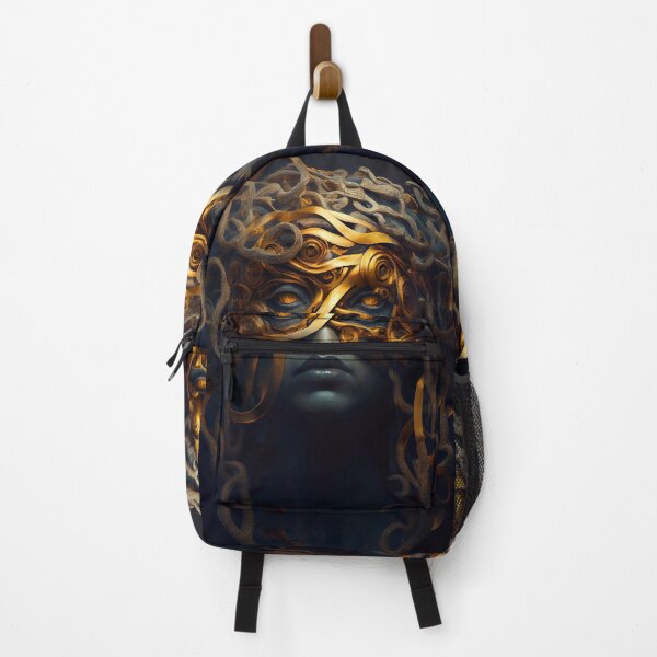 Item preview, Medusa Adorned in Gold designed and sold by BlaqMarqet.