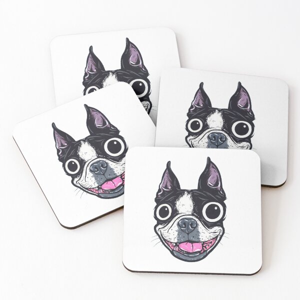 Item preview, Happy Boston Terrier  designed and sold by turddemon.