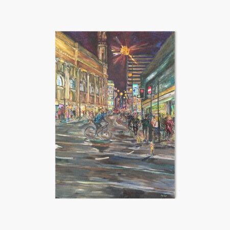 Market Street Magnetism Art Board Print