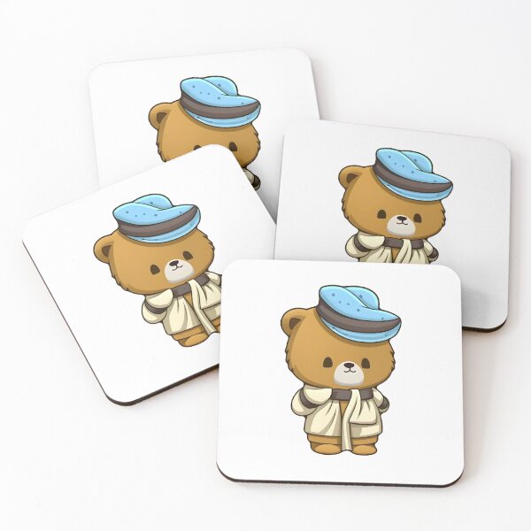 Item preview, Kawaii Little bear wearing a dress designed and sold by IKrakenArts.