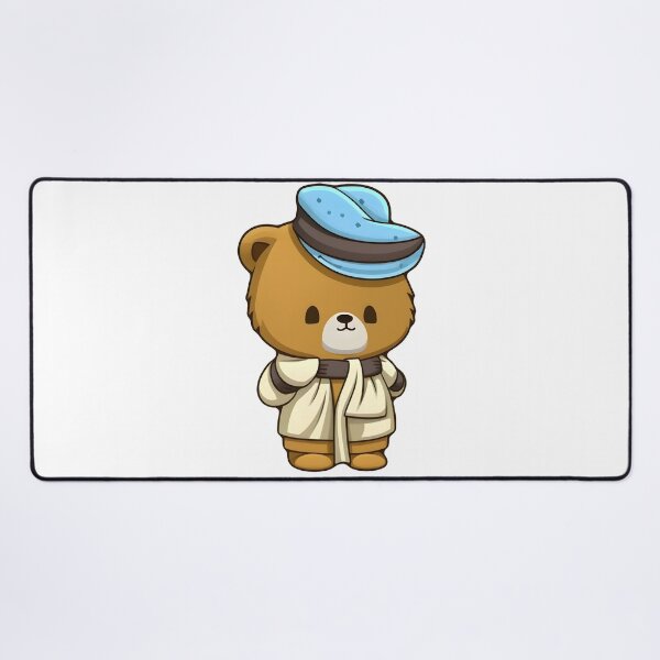 Item preview, Kawaii Little bear wearing a dress designed and sold by IKrakenArts.