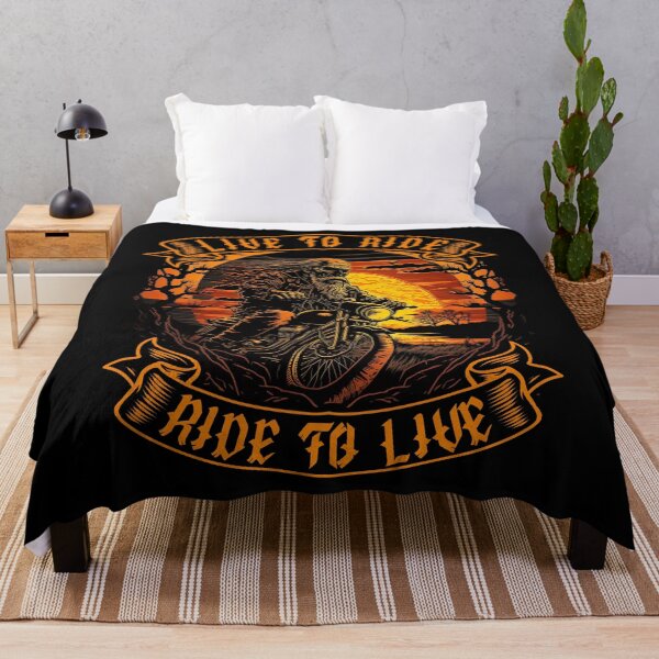 Item preview, Live To Ride, Ride To Live Biker designed and sold by druckfun.