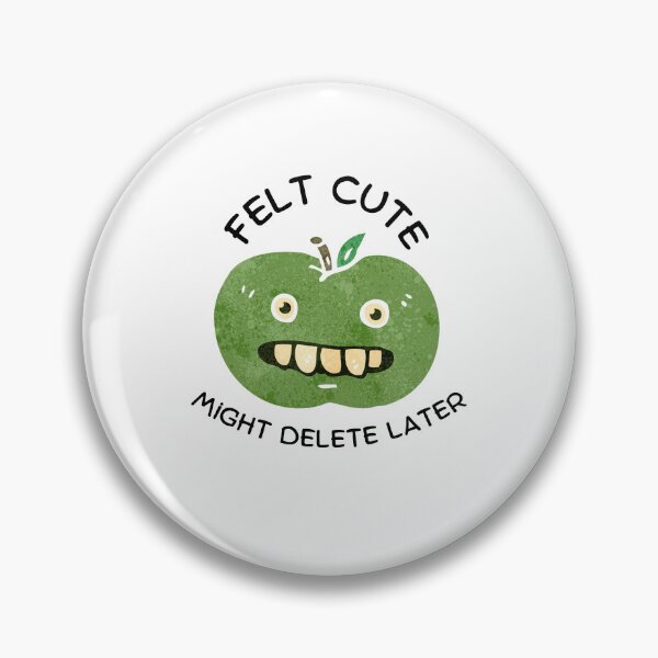 Item preview, Felt Cute podría eliminar más tarde Green Apple designed and sold by mkzmerch.