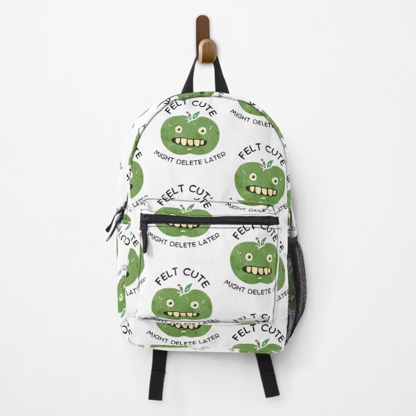 Item preview, Felt Cute Might Delete Later Green Apple designed and sold by mkzmerch.
