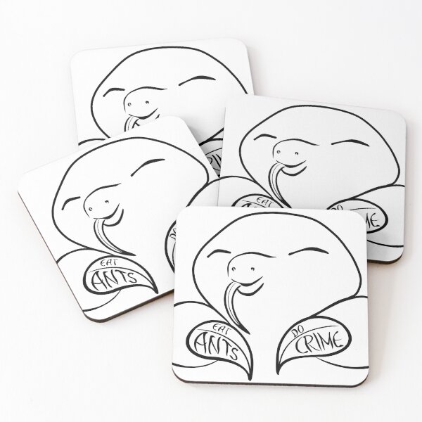 Item preview, silky anteater pygmy anteater eat ants do crime tongue out designed and sold by MiraNomegusta.