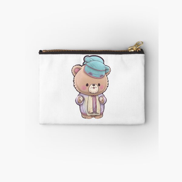 Item preview, Kawaii old bear wearing a dress designed and sold by IKrakenArts.