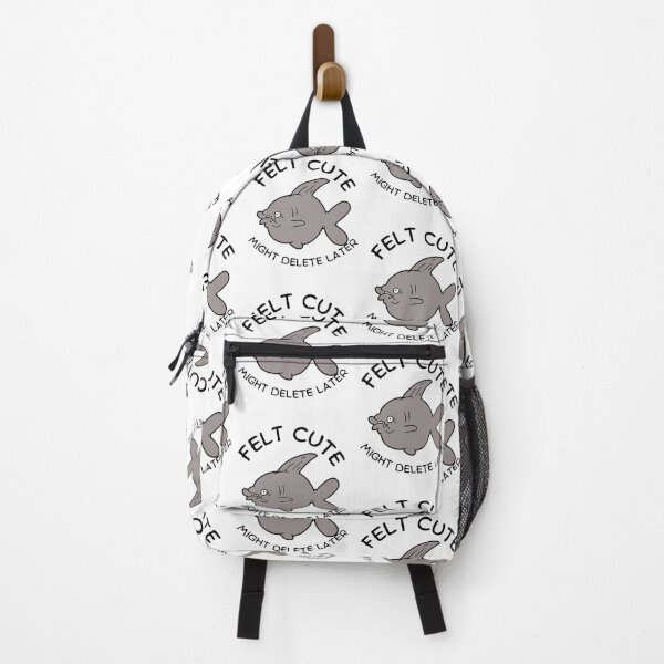 Item preview, Felt Cute Might Delete Later Cartoon Ugly Fish designed and sold by mkzmerch.