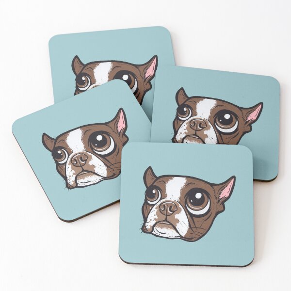 Item preview, Brown Boston Terrier  designed and sold by turddemon.