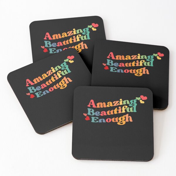 Item preview, You Are Amazing, Beautiful, Enough, Positive Mental Awareness Attitude designed and sold by ImaginedCo.