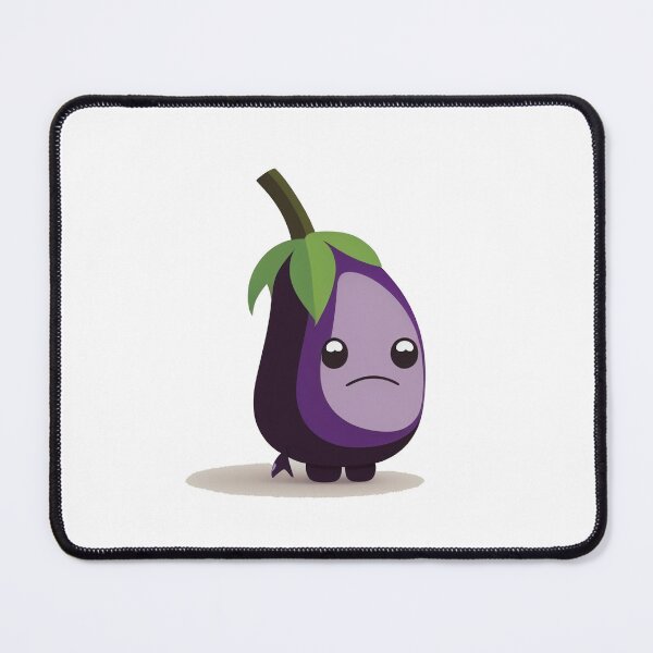 Item preview, Eggplant kawaii cute chibi designed and sold by ChibiInstant.