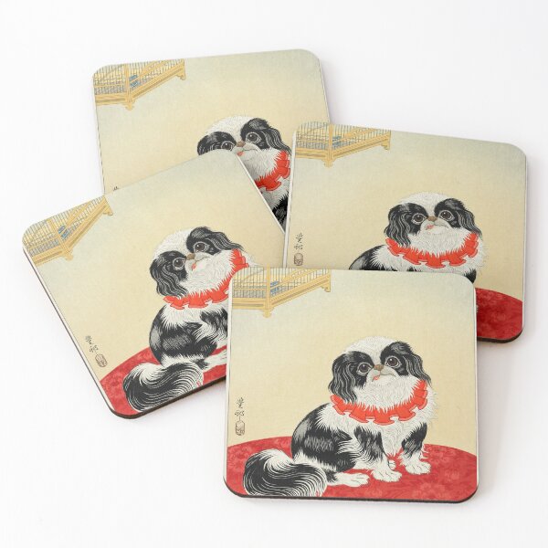 Item preview, Pug Dog, c. 1928-1930 Ohara Shoson designed and sold by Gin  Neko.