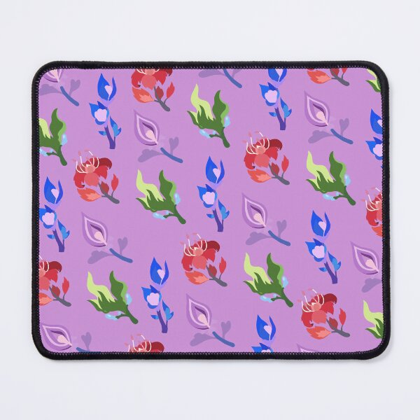 Item preview, Inazuma Flowers Print (Violet) designed and sold by casserolestan.