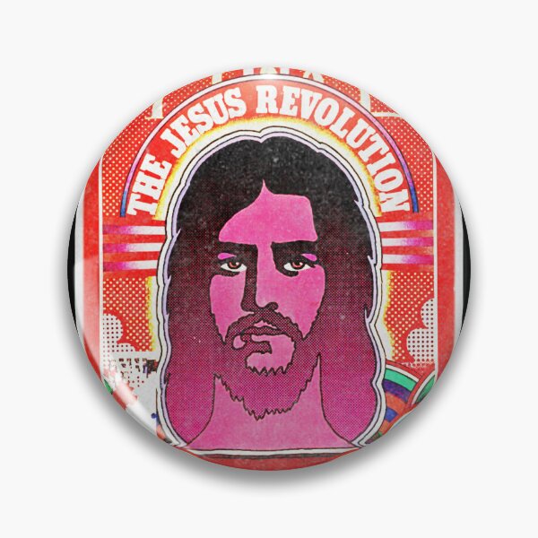 Vista previa del artículo con la obra «LA REVOLUCIÓN DE JESÚS 2023 Diseño de portada de revista retro vintage», diseñado y vendido por zptees.