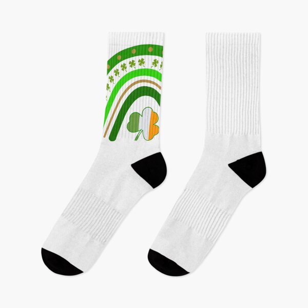 Item preview, Green shamrock rainbow, St. Patrick's Day, Ireland flag designed and sold by SnorbelDesign.