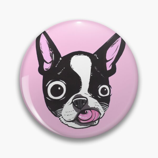 Item preview, Pink Boston Terrier designed and sold by turddemon.