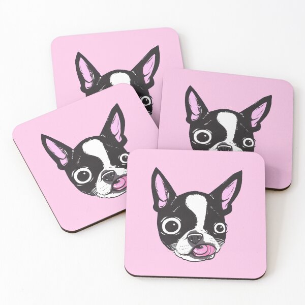 Item preview, Pink Boston Terrier designed and sold by turddemon.