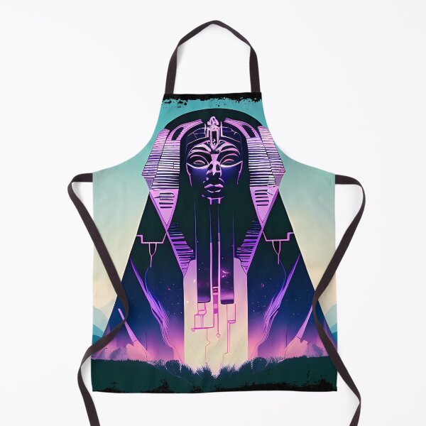 Item preview, Hathor, the Cyberpunk Egyptian Deity: Futuristic Sticker Design designed and sold by Mytho Merch.