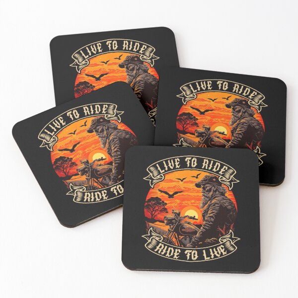Item preview, Live To Ride, Ride To Live Biker designed and sold by druckfun.