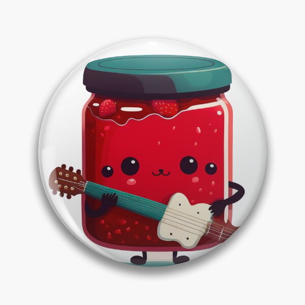 Item preview, Strawberry jam cute chibi kawaii designed and sold by ChibiInstant.