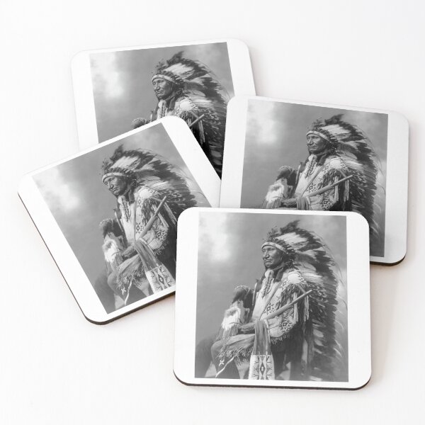 Item preview, Oglala Sioux Chief Rocky Bear c. 1899 designed and sold by Daniel Hagerman.