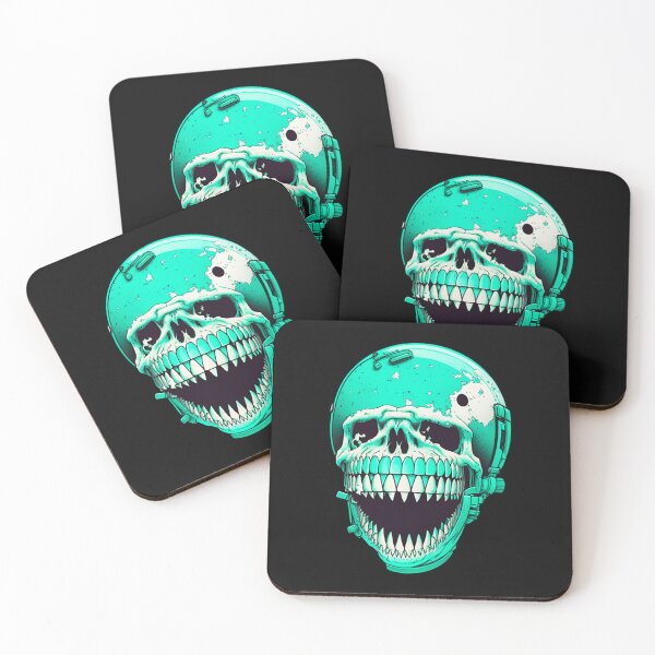 Aperçu de l'œuvre Laughing Skull Astronaut #10 créée et vendue par Artistic Pandas.
