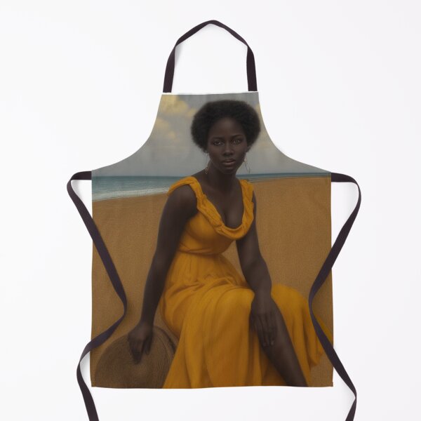 Item preview, Beautiful African woman on the beach designed and sold by Bernsteinhaus.
