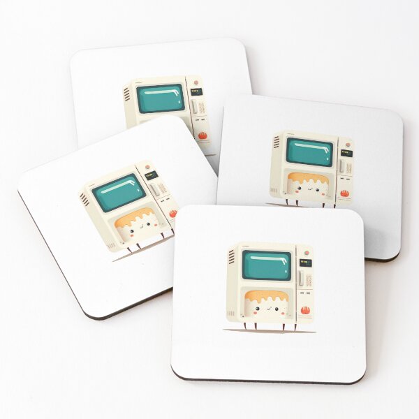 Item preview, Microwave cute chibi kawaii designed and sold by ChibiInstant.