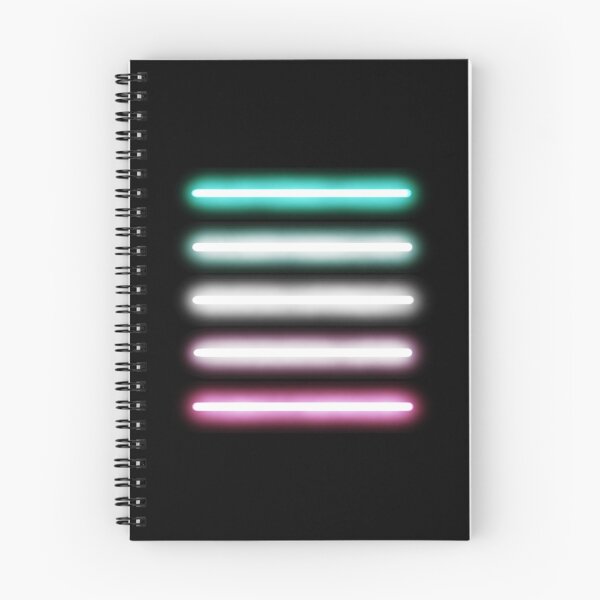 Item preview, Minimalist Neon Abrosexual Pride Flag designed and sold by O1RSH.