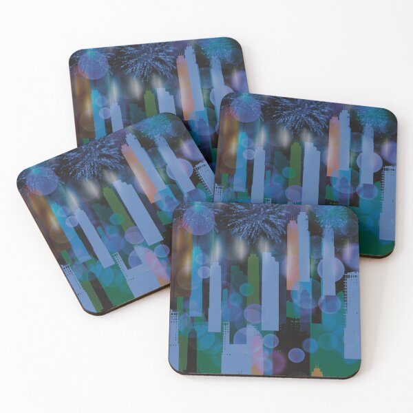 Item preview, City lights blue designed and sold by chuckletuckle.