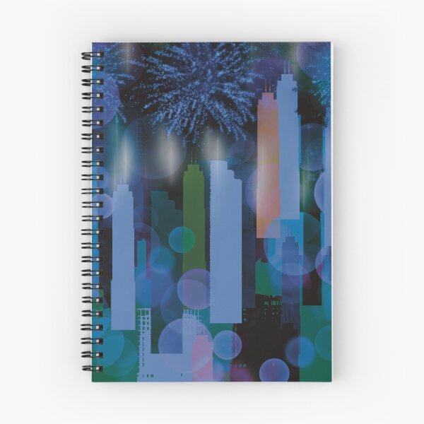 Item preview, City lights blue designed and sold by chuckletuckle.