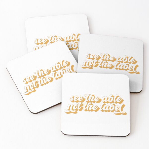 Item preview, See The Able Not The Label  designed and sold by KMIKBAL7.