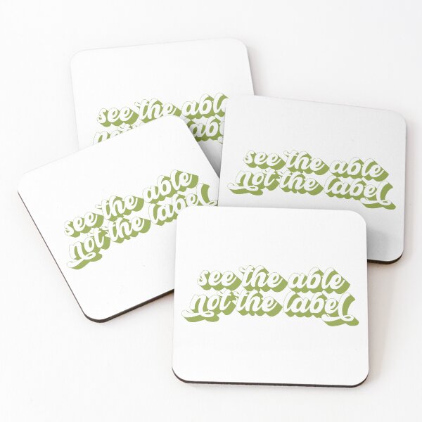 Item preview, See The Able Not The Label  designed and sold by KMIKBAL7.