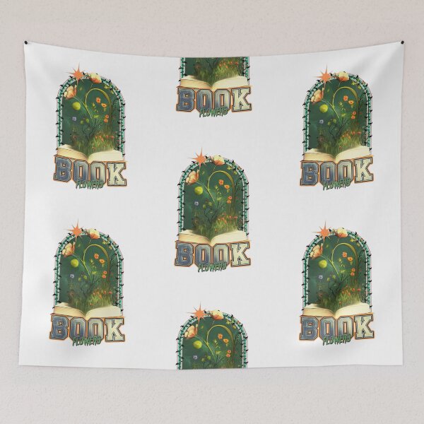 Item preview, flowers growing from book designed and sold by M4Dbrand.