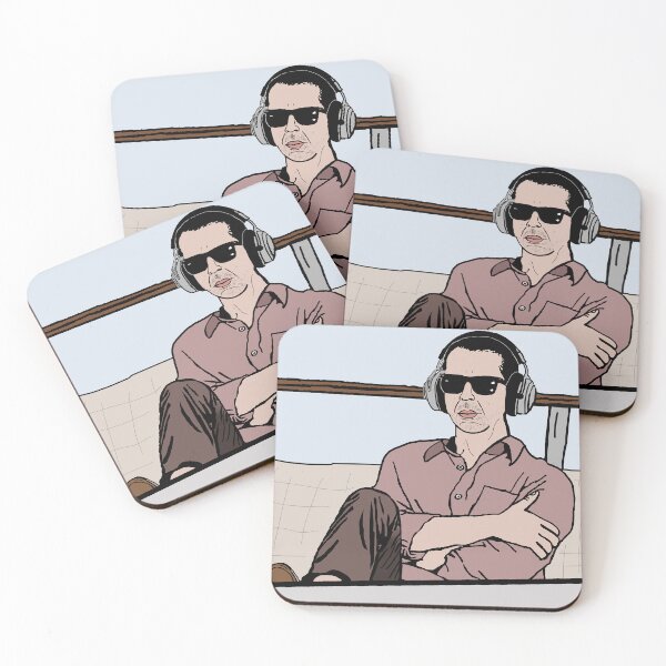 Item preview, Kendall Roy - Headphones and Sunglasses designed and sold by Brittany Bishop.