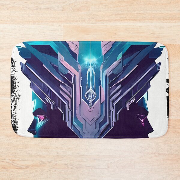 Item preview, Hathor, the Cyberpunk Egyptian Deity: Futuristic Sticker Design designed and sold by Mytho Merch.