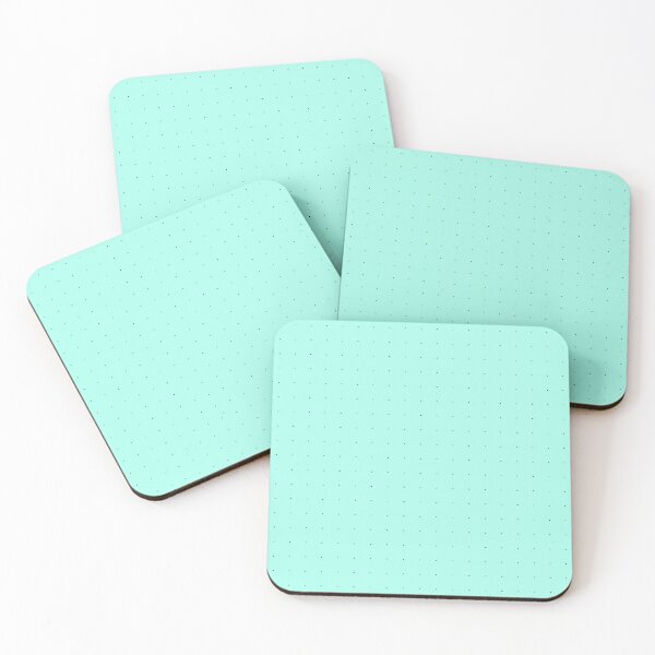 Item preview, Cyan dots pattern  designed and sold by matte-color.
