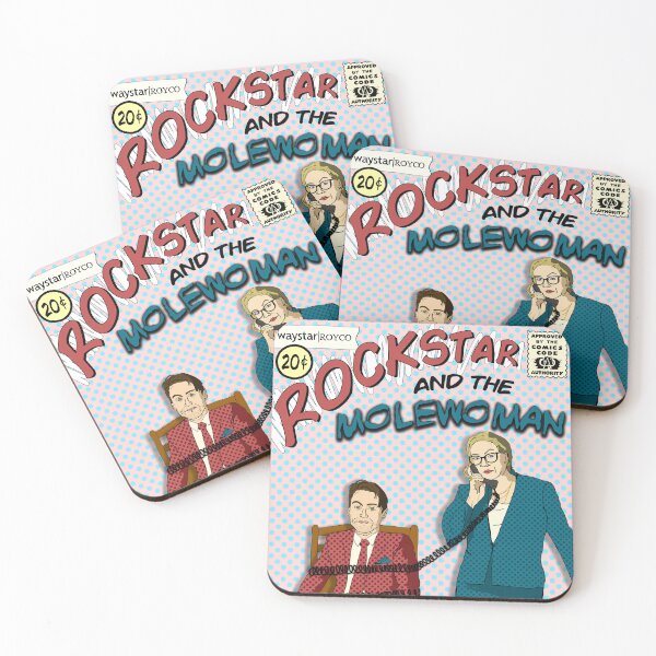 Item preview, Rockstar and The Molewoman [Roman and Gerri] designed and sold by Brittany Bishop.
