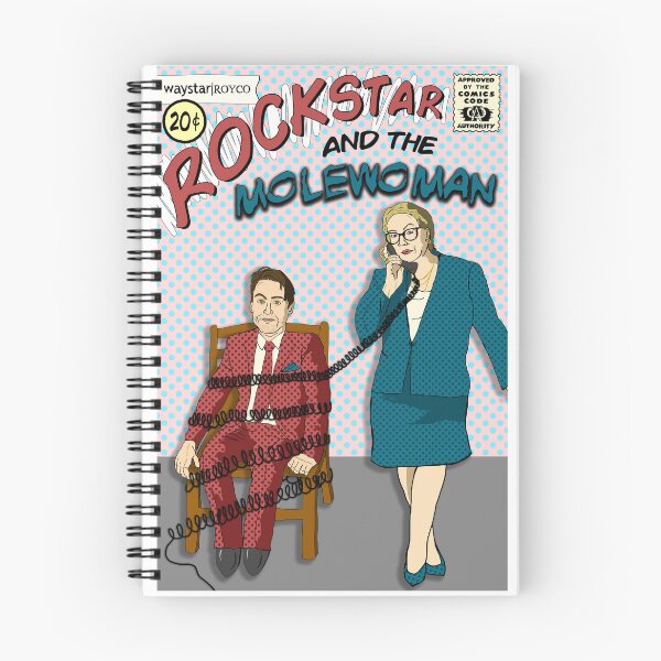Item preview, Rockstar and The Molewoman [Roman and Gerri] designed and sold by Brittany Bishop.