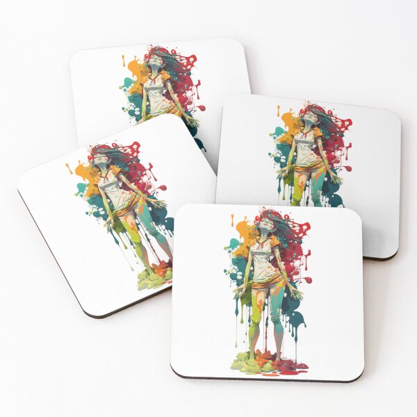 Item preview, Splatter Manga Girl designed and sold by Artificial-i-23.