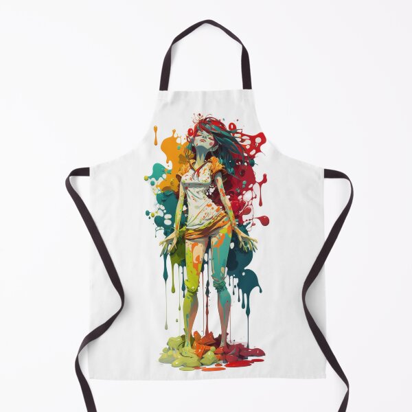 Item preview, Splatter Manga Girl designed and sold by Artificial-i-23.