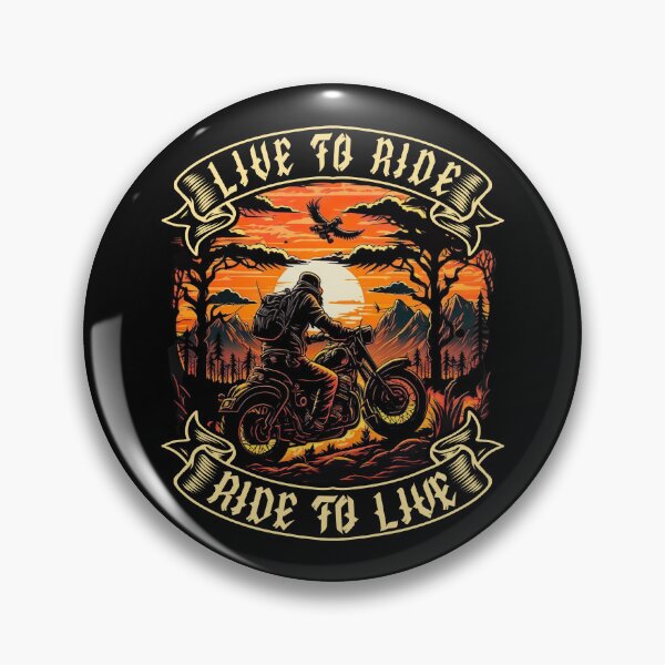 Item preview, Live To Ride, Ride To Live Biker designed and sold by druckfun.