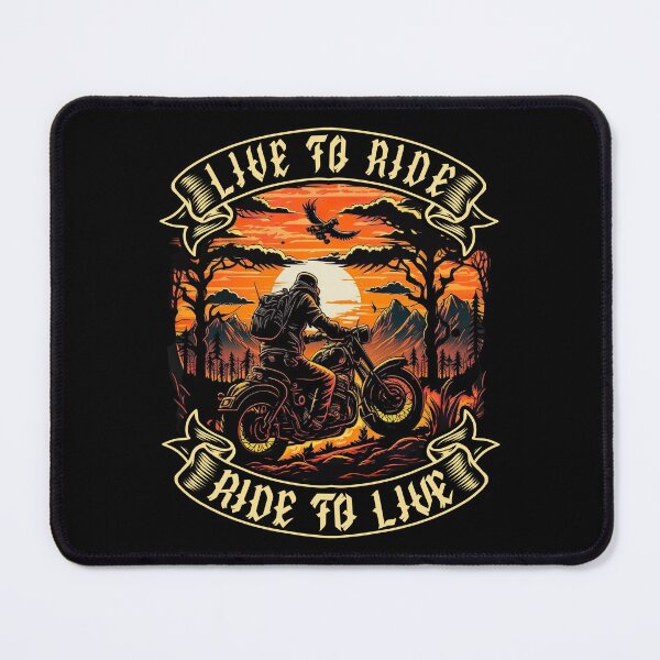Item preview, Live To Ride, Ride To Live Biker designed and sold by druckfun.