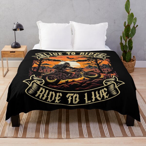 Item preview, Live To Ride, Ride To Live Biker designed and sold by druckfun.