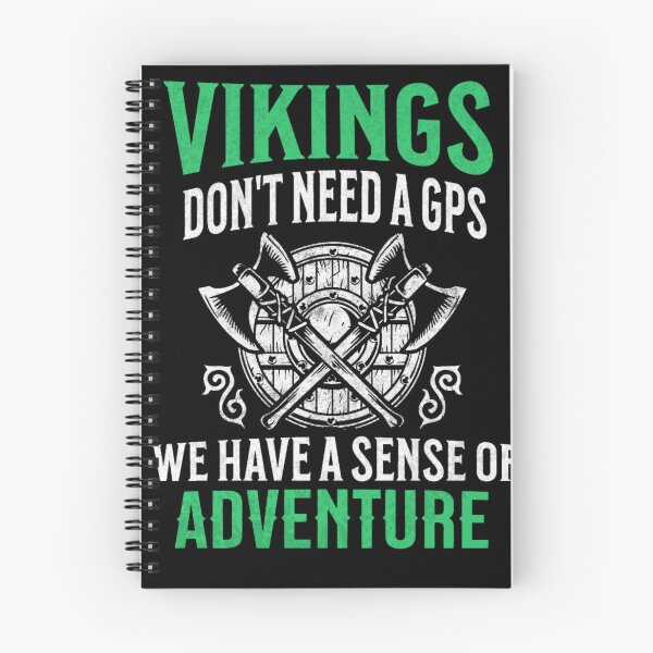 Item preview, Vikings dont need a Gps Funny Viking quote designed and sold by NordicQuotes.