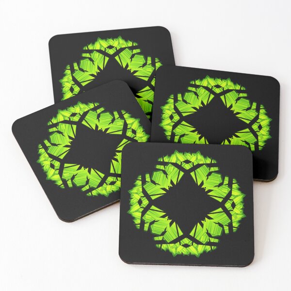 Item preview, green diamonds designed and sold by Meo Design.