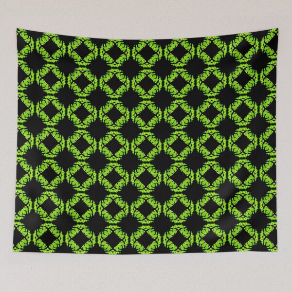 Item preview, green diamonds designed and sold by Meo Design.
