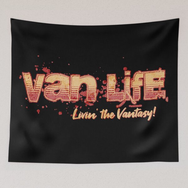 Item preview, Van Life Shirt - Livin The Vantasy  designed and sold by Rich Summers Art.