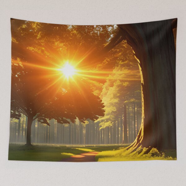 Item preview, The Majestic Giant Tree Surrounded by the Sounds of Nature designed and sold by D3monic.