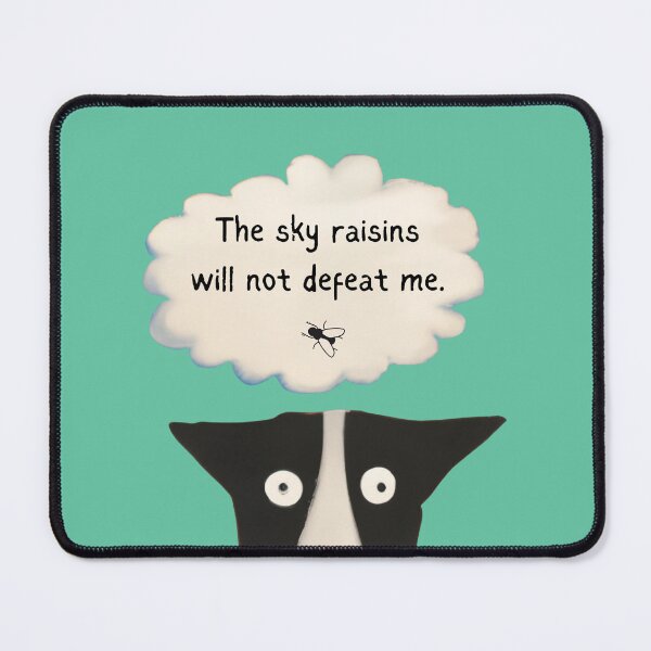 Item preview, Cooper the dog's thoughts 4 designed and sold by kookycomet.
